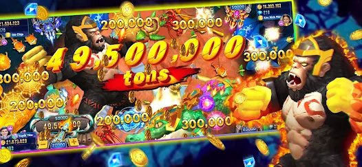 ပင်လယ်အောက် ငါးပစ်ဂိမ်း gameplay မြင်ကွင်း – boss round နှင့် special weapon effects